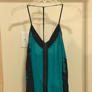 Turquoise tank top